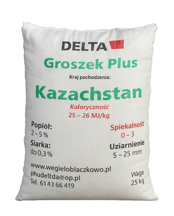 Ekogroszek kazachstan pakowany paleta – 1 tona